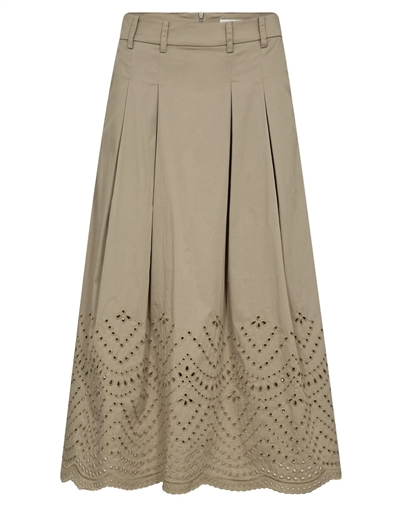 Co' Couture - PoppyCC Pleat Scallop Rock - Mushroom